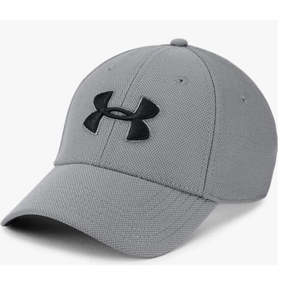Under armour Men's UA Blitzing 3.0 Cap  Gray Black Sz L/XL - Picture 1 of 2